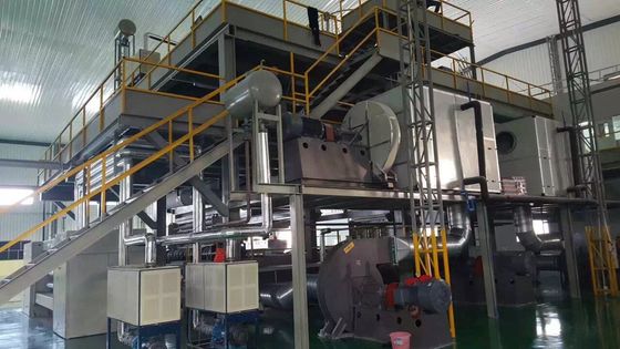 中国 機械2400mm幅を作る衛生学の物質的な治療のNonwovenの生地 サプライヤー