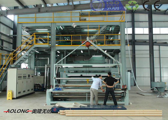 中国 買い物袋のための機械幅 1600mm を作る自動 S PP の非編まれた生地 サプライヤー