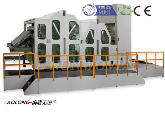中国 小企業のための PP 繊維の 不織布 の梳く機械 1500mm - 2500mm サプライヤー