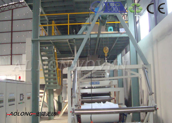 中国 4200mm の買い物袋のための機械を作る単一のビーム PP PP 非編まれた生地 サプライヤー